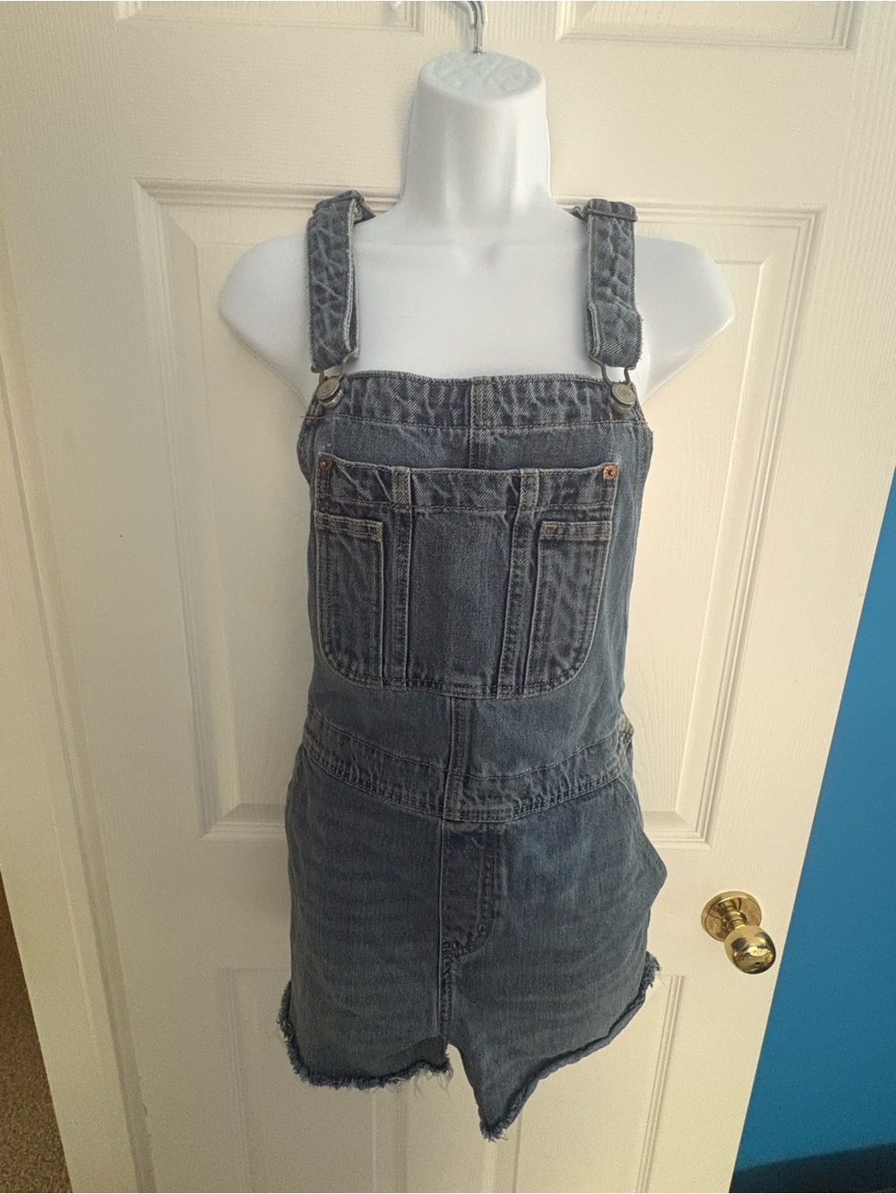 Old Navy Denim Shortalls in Blue